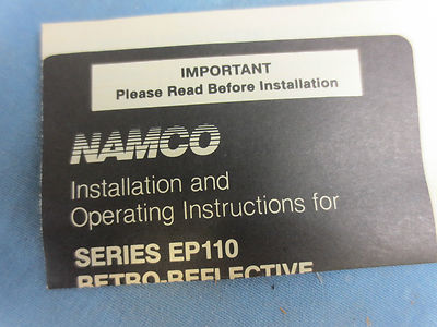 NAMCO EP110-12090 - PHOTOELECTRIC RETRO-REFLECTIVE SENSOR - NEW SURPLUS3