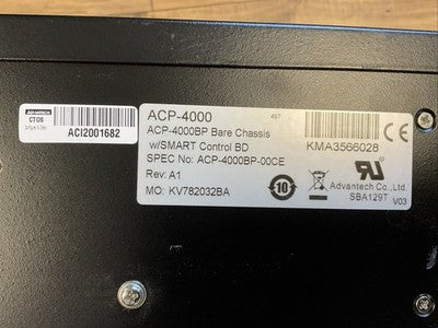 ADVANTECH ACP-4000-00CE INDUSTRIAL COMPUTER CHASSIS1