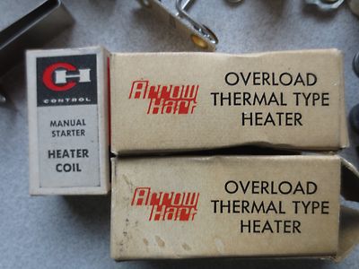 MACHINE MAINT / TOOL ROOM LOT #3 - HEATERS, LINKS, CUTLER-HAMMER ARROW-HART MORE1