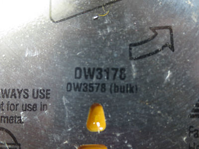 DEWALT DW3178 7-1/4" FRAMING BLADE 24 CARBIDE TEETH - NEW SURPLUS1