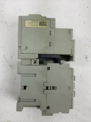 ALLEN BRADLEY STARTER (100-C09*10 CONTACTOR 120V COIL+193-ED1CB RELAY 1.0-5.0A)7