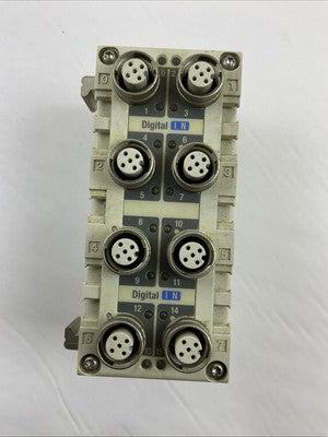 SMC EX600-DXPD 24VDC CLASS 2 DIGITAL INPUT MODULE 16 POINTS 2A0