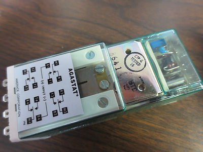 AGASTAT / AMERACE ETR14D3NC2004002 TIMER RELAY, 1-30 MIN. - 125VDC - NEW in BOX4