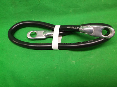 DURALAST DW419B SWITCH TO STARTER BATTERY CABLE - 4-GAUGE CABLE - 19" OAL0