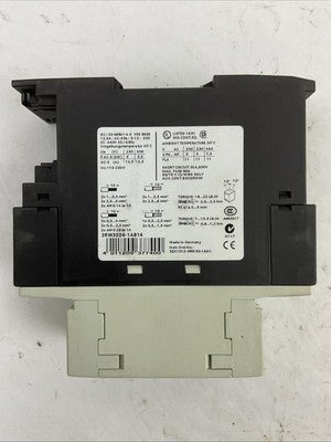 SIEMENS 3RW3024-1AB14 SOFT START 460V 7.5A 3HP2