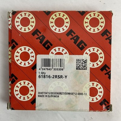 FAG 61816-2RSR-Y BALL BEARING0