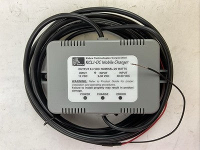 ZEBRA TECHNOLOGIES CORPORATION CC16614-G2 REV A RCLI-DC MOBILE CHARGER1