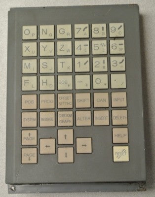 FANUC A02B-0236-C120/MBR / MDI UNIT / OPERATOR INTERFACE PANEL / KEYPAD  0
