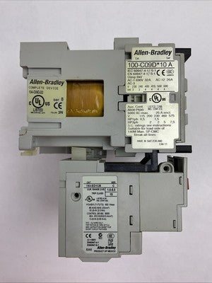 ALLEN BRADLEY 104-C09DJ22 REVERSING STARTER (100-C09*10 + 193-ED1CB 1.0-5.0A)4