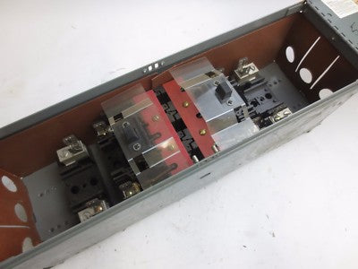 WESTINGHOUSE FDPT2611R TWIN PANEL SWITCH / BUS PLUG - 600V, 30A, 2-POLE2