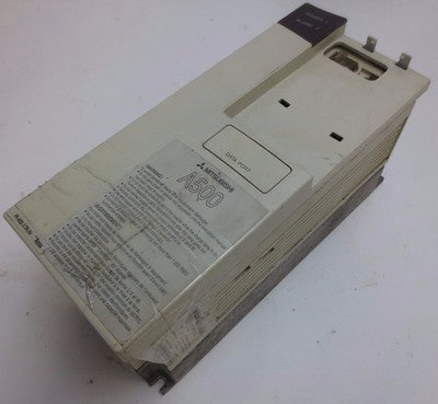 MITSUBISHI FR-A520-0.75K - A500 INVERTER - "FOR PARTS or NOT WORKING"0