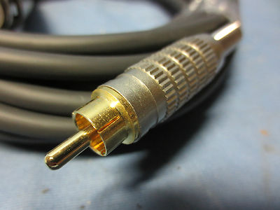 10-FT 3P XLR MICROPHONE FEMALE to RCA MALE PLUG CORD / CABLE BLACK - NEW in BAG2