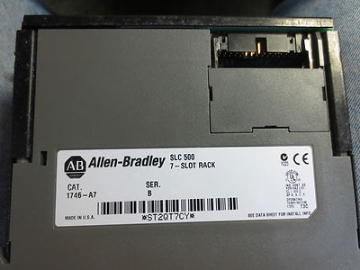 ALLEN-BRADLEY 1746-A7 Ser. B - SLC500 7-SLOT RACK / CHASSIS1