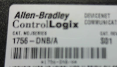 ALLEN-BRADLEY 1756-DNB/A CONTROL-LOGIX DEVICENET COMMUNICATION MODULE1
