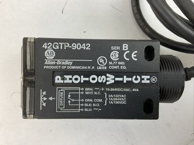 ALLEN BRADLEY 42GTP-9042 SER B PHOTOSWITCH ONLY1
