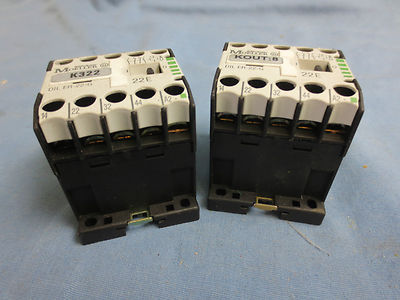 KLOCKNER-MOELLER DIL ER-22-G CONTACTOR RELAY - LOT of 20
