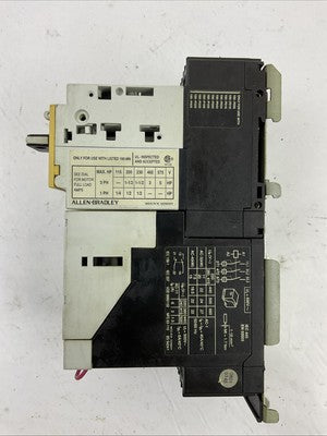 ALLEN BRADLEY STARTER 190-A40 120V COIL 190-P060 190-CPS40* 190-A11-11 190-T11-9