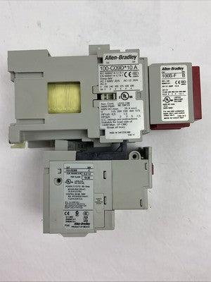 ALLEN BRADLEY STARTER (100S-C09DJ14C (100-C09D*10 +100S-F) + 193-EEBB 0.2-1.0A)4