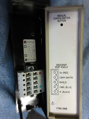 ALLEN-BRADLEY 1756-DNB/A CONTROL-LOGIX DEVICENET COMMUNICATION MODULE4