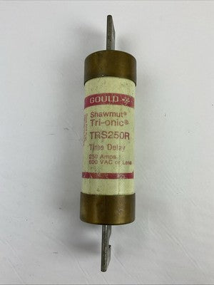 GOULD SHAWMUT TRS250R 600VAC 250A TRI-ONIC DUAL ELEMENT TIME DELAY (LOT OF 3)1