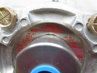 ASCO SC41B SWITCH UNIT & TRANSDUCER COMBO for 2-STAGE DUAL ADJ. PRESSURE SWITCH6