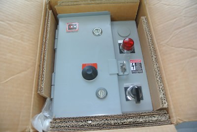 CUTLER-HAMMER ECN0802AJA - NEMA FREEDOM STARTER, 1-PH, 120V COIL NEW SURPLUS0