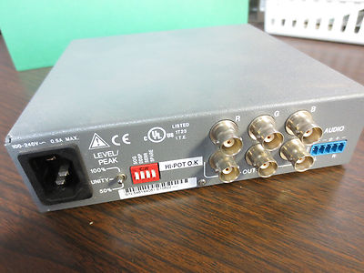 EXTRON RGB 150xi UNIVERSAL15-PIN HD INPUT MOUNTABLE COMPUTER INTERFACE w/ AUDIO3