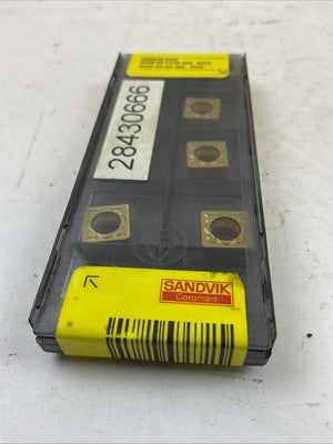 SANDVIK SCMT 09 T3 08-MM 2025 SCMT 3(2.5) 2-MM 2025 CARBIDE INSERT (BOX OF 10)2