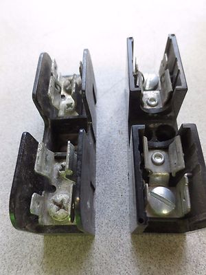 GOULD SHAWMUT 30311 & CONNECTRON M631-66 FUSE HOLDERS - 600V, 30A  - LOT of 174