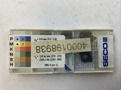 SECO CCMT09T308-MF2 TP3500 CCMT32.52-MF2 CARBIDE INSERT (BOX OF 5)0