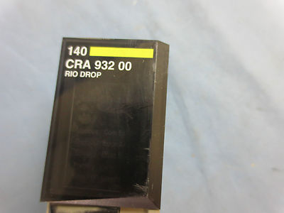MODICON SCHNEIDER AUTOMATION 140 CRA 932 00 REMOTE I/O DROP MODULE 2 CH1