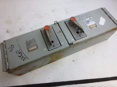 FPE / FEDERAL PACIFIC QMQB-3336R TWIN PANEL SWITCH - 480/600VAC, 30A, 3-POLE0