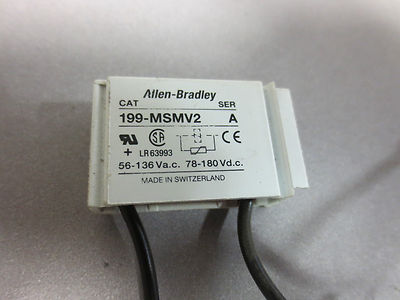 ALLEN-BRADLEY 199-MSMV2 SURGE SUPRESSOR Ser. A0