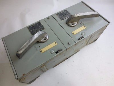 I-T-E V7E2233LM TWIN PANEL SWITCH 250VAC, 100A, 2-POLE - 7.5HP @240V, 15 HP MAX0