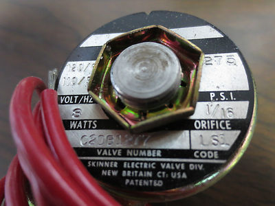 SKINNER C2DB1277 C- SERIES SOLENOID VALVE 110-120V - NEW SURPLUS0