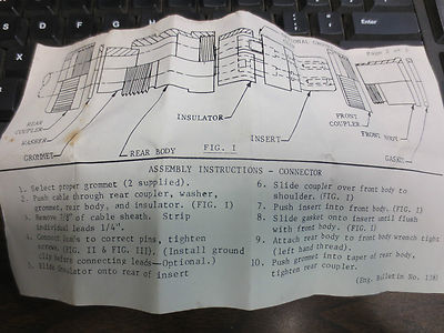COUPLER E2004-FRGD-CL E2004-FRGD.CL CONNECTOR RECEPTACLE - NEW w/ GASKET6