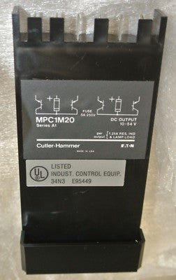 CUTLER-HAMMER MPC1M20 OUTPUT MODULE / 10-54VDC /  NEW SURPLUS4