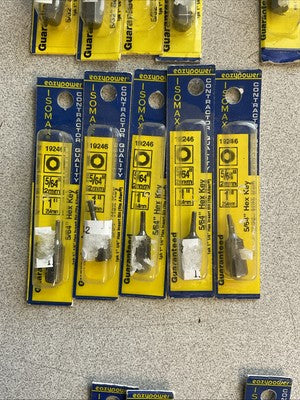 EAZYPOWER ISOMAX CONTRACTOR QUALITY HEX KEY BIT LOT4