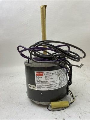 DAYTON 3M217J CONDENSER FAN MOTOR 1/3HP 1075RPM 208-230V 60HZ 2.2-2.5A 1PH1