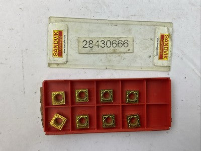 SANDVIK SCMT 09 T3 08-MM 2025 SCMT 3(2.5) 2-MM 2025 CARBIDE INSERT (BOX OF 8)1