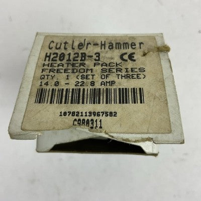 CUTLER HAMMER H2012B-3 FREEDOM SERIES 14.0-22.8AMP HEATER (BOX OF 3)0