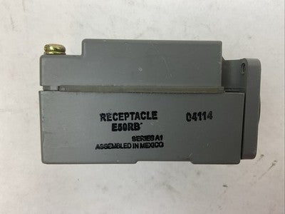 CUTLER HAMMER E50SB SWITCH BODY SERIES A2 E50RB RECEPTACLE SERIES A11