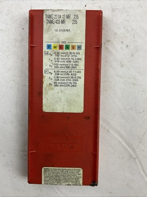 SANDVIK TNMG22 04 12-MR 235 TNMG 433-MR 235 CARBIDE INSERT (BOX OF 10)2