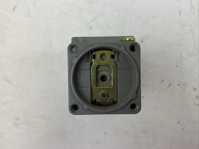 CUTLER HAMMER E50SB SWITCH BODY SERIES A2 E50RB RECEPTACLE SERIES A12