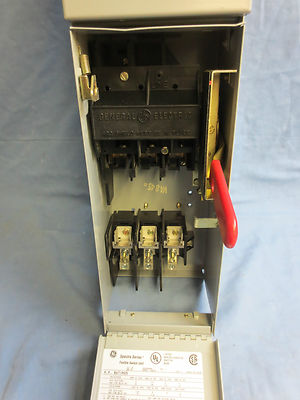 GE ADS36030HS SPECTRA FUSIBLE SWITCH UNIT - 30A, 600V, 3-POLE - NEW SURPLUS2