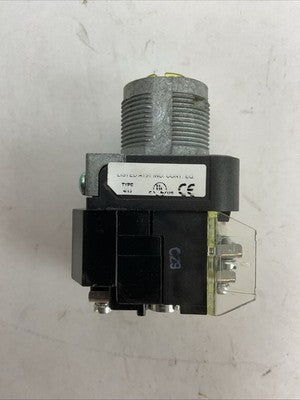 ALLEN BRADLEY 800T-16HW2KB6AX SER U 120VAC 0.90WATTS ILLUMINATED SELECTOR SWITCH3