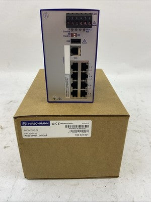 HIRSCHMANN RS20-0800T1T1SDAE RAIL SWITCH SW REL 09.1.140
