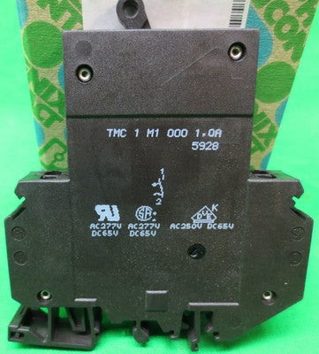PHOENIX CONTACT TMC-1-M1-000-1.0A CIRCUIT BREAKER 1AMP 1POLE - NEW SURPLUS0
