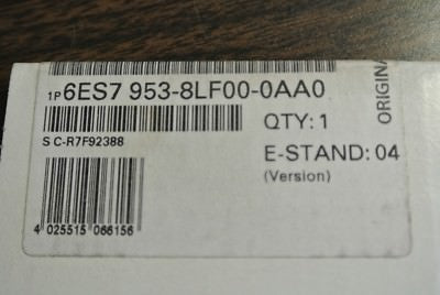 SIEMENS 6ES7 953-8LF00-0AA0 - SIMATIC MICRO MEMORY CARD - 64KB - NEW SURPLUS1
