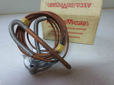 ASCO QF11A1D TEMPERATURE SWITCH w/ 12' COPPER PROBE - NEW SURPLUS0